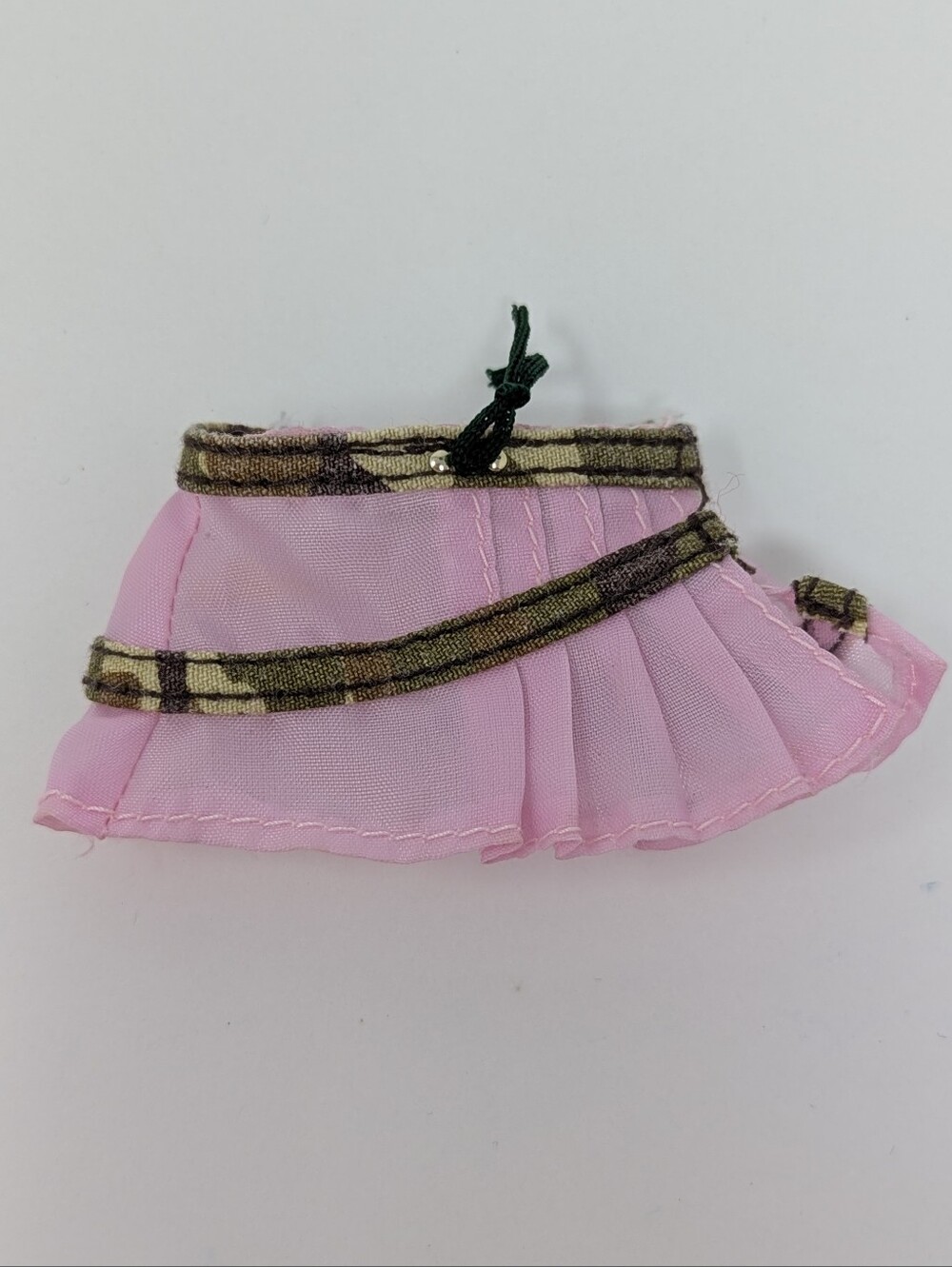 Bratz Skirt Funk Out Sasha Pink Doll Skirt Camouflage Trim